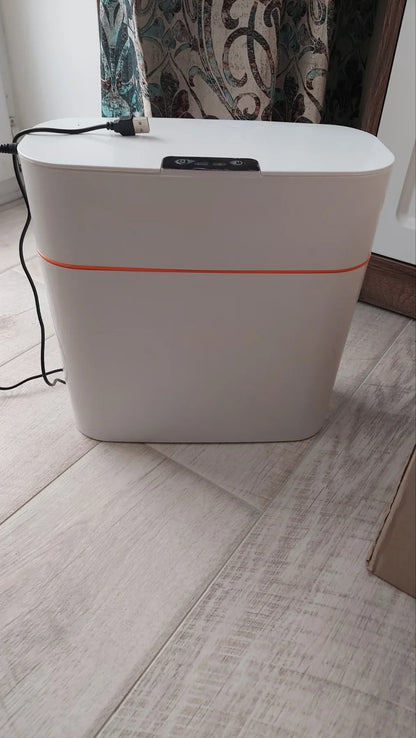 Smart Sensor Automatic Electronic Garbage Can with motion-activated sensor and tight-sealing lid for a hygienic and odor-free waste disposal experience