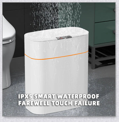Smart Sensor Automatic Electronic Garbage Can with motion-activated sensor and tight-sealing lid for a hygienic and odor-free waste disposal experience