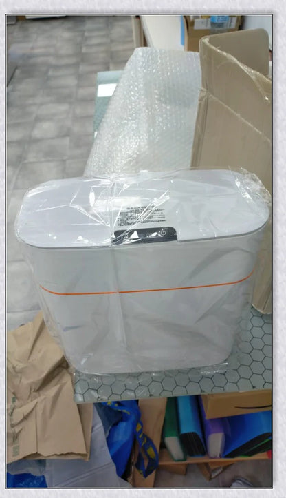 Smart Sensor Automatic Electronic Garbage Can with motion-activated sensor and tight-sealing lid for a hygienic and odor-free waste disposal experience