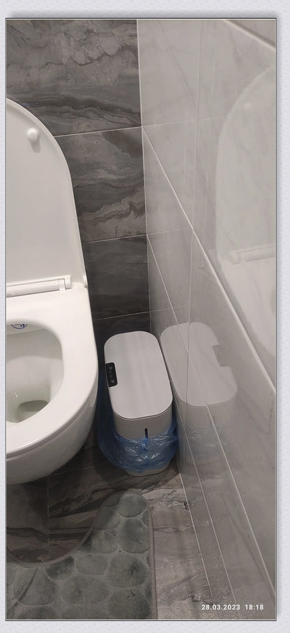 Smart Sensor Automatic Electronic Garbage Can with motion-activated sensor and tight-sealing lid for a hygienic and odor-free waste disposal experience