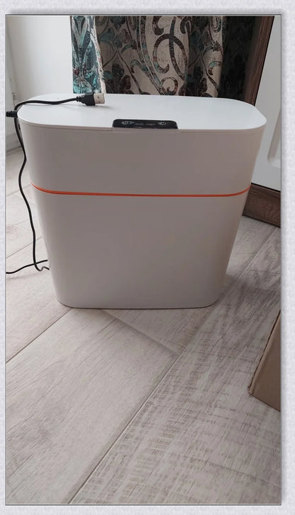 Smart Sensor Automatic Electronic Garbage Can with motion-activated sensor and tight-sealing lid for a hygienic and odor-free waste disposal experience