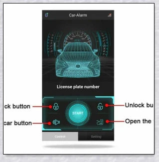 Universal Car Anti Theft Security Alarm System with Remotes - Remotely control car security features, loud alarm, and easy installation for most vehicle models.