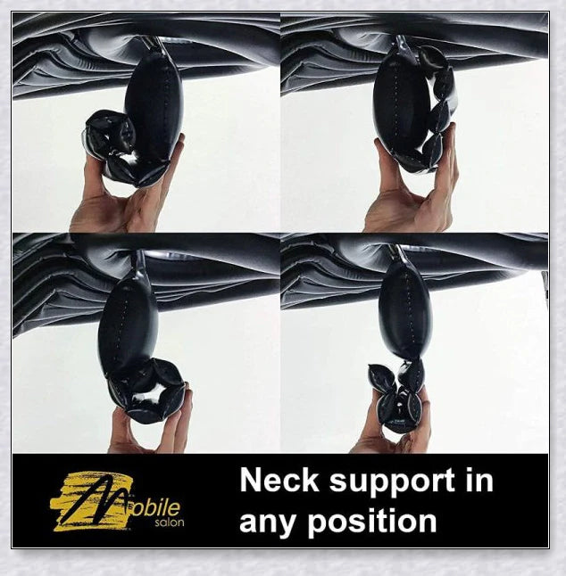 Portable Inflatable Hair Wash Tray - a lightweight and durable hair washing solution for use at home, in salons, or on the go