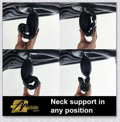 Portable Inflatable Hair Wash Tray - a lightweight and durable hair washing solution for use at home, in salons, or on the go