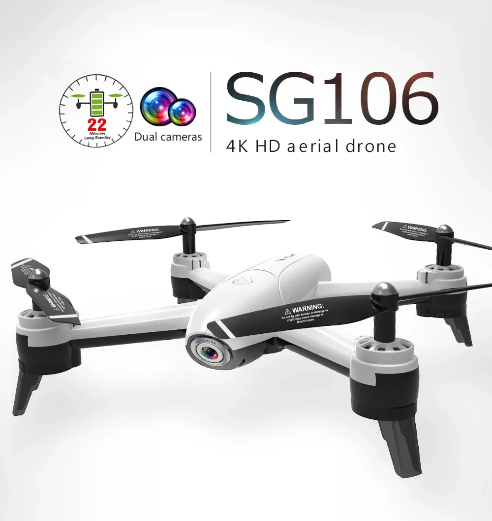 4K HD aerial drone with advanced features for capturing high-quality aerial photography and videography
