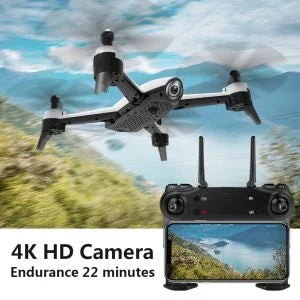 4K HD aerial drone with advanced features for capturing high-quality aerial photography and videography