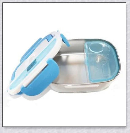 Portable Heated Electric Lunch Box with Various Color Options for Convenient Mealtime