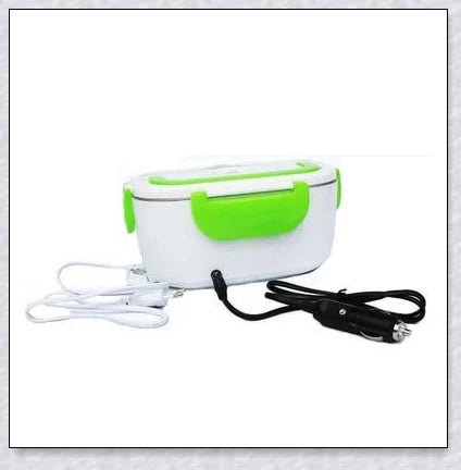 Portable Heated Electric Lunch Box with Various Color Options for Convenient Mealtime