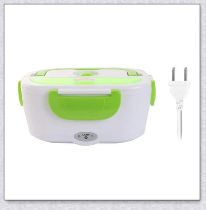 Portable Heated Electric Lunch Box with Various Color Options for Convenient Mealtime