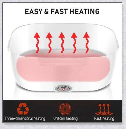 Portable Heated Electric Lunch Box with Various Color Options for Convenient Mealtime