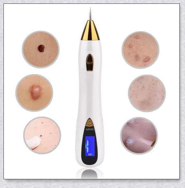 Skin Tag And Mole Remover - Innovative nano-needle technology for safe and effective removal of skin tags, moles, freckles, and other blemishes