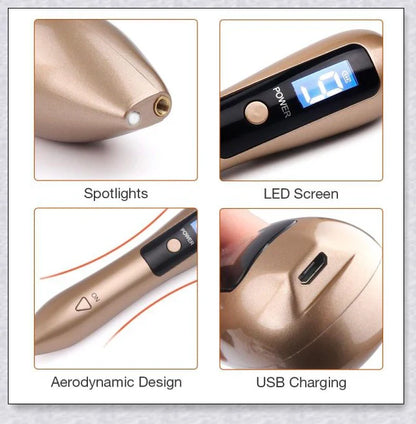 Skin Tag And Mole Remover - Innovative nano-needle technology for safe and effective removal of skin tags, moles, freckles, and other blemishes