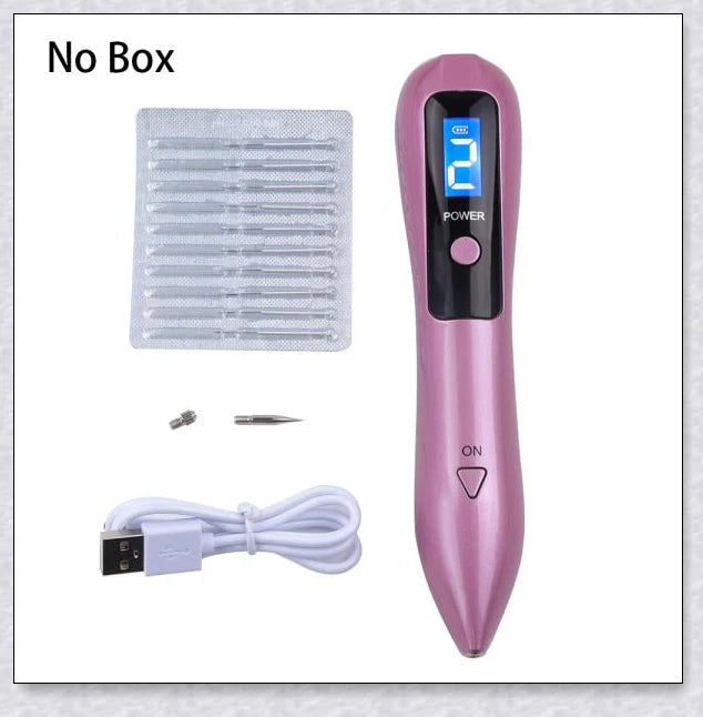 Skin Tag And Mole Remover - Innovative nano-needle technology for safe and effective removal of skin tags, moles, freckles, and other blemishes