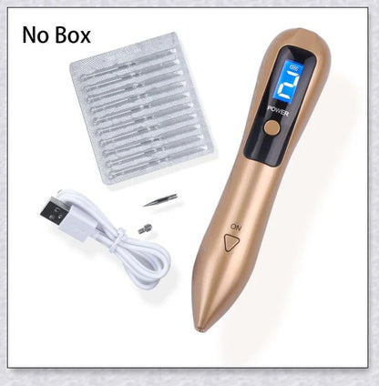Skin Tag And Mole Remover - Innovative nano-needle technology for safe and effective removal of skin tags, moles, freckles, and other blemishes