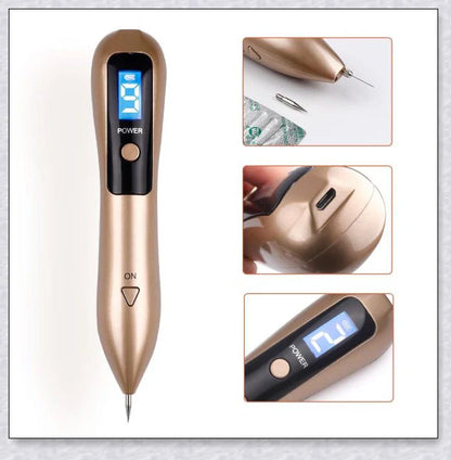 Skin Tag And Mole Remover - Innovative nano-needle technology for safe and effective removal of skin tags, moles, freckles, and other blemishes