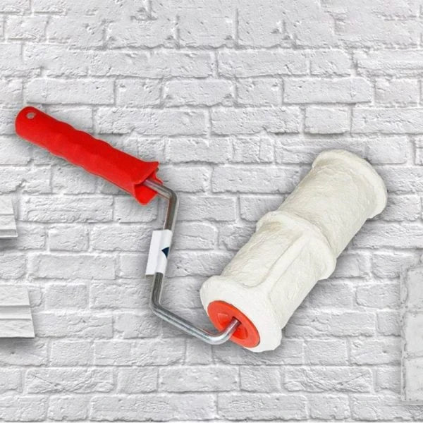 Brick Pattern Paint Roller - Easily create textured wall decor with this premium DIY tool
