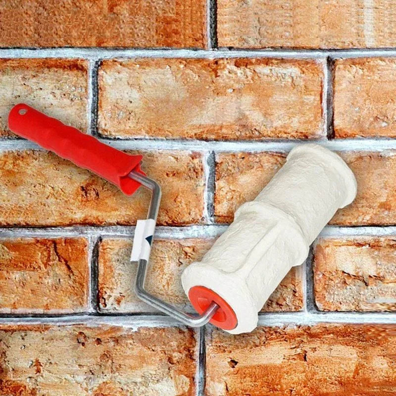Hhomeenjoy Brick Pattern Paint Roller - Create Stunning Walls with Ease