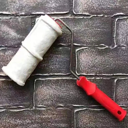 Brick Pattern Paint Roller - Easily create textured wall decor with this premium DIY tool