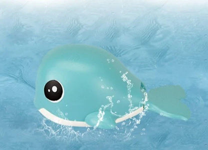 Colorful and durable baby bath toys, including a waterwheel and runner, designed to engage and entertain young children during bath time