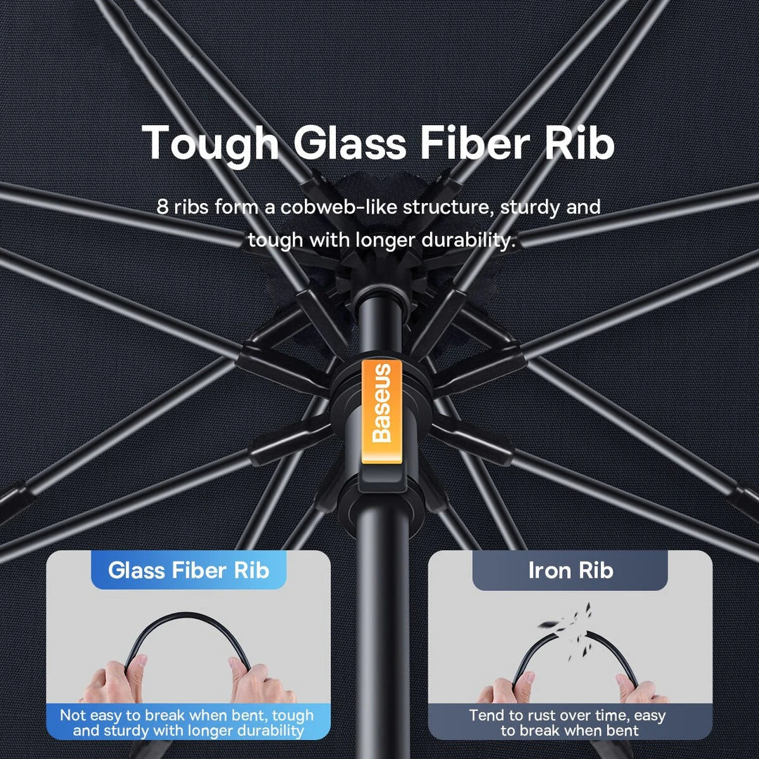 Foldable Car Windshield Sunshade Umbrella for Tesla Model 3 and Y - Provides Full Coverage, UV Protection, and Reduces Interior Temperature