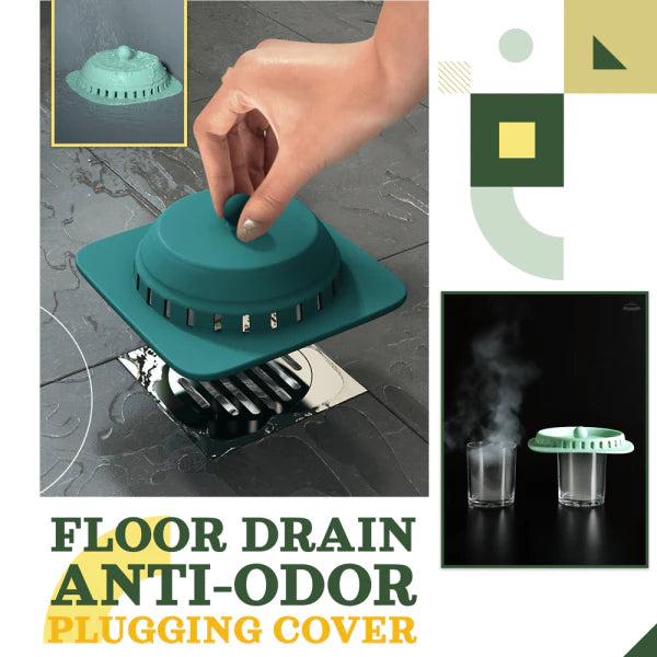 A durable and flexible floor drain cover that effectively seals in odors and allows for quick drainage.