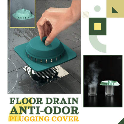 A durable and flexible floor drain cover that effectively seals in odors and allows for quick drainage.