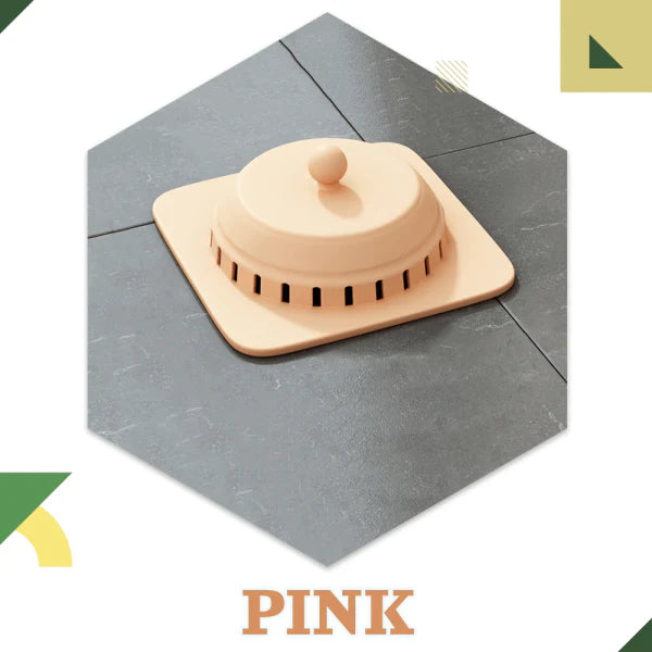 A durable and flexible floor drain cover that effectively seals in odors and allows for quick drainage.