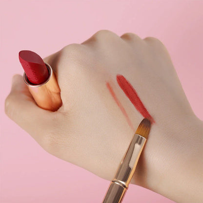 Fashion Makeup Lip Brush and Lipstick Concealer Brush Kit with ultra-soft synthetic bristles for precise, flawless lip application and contouring