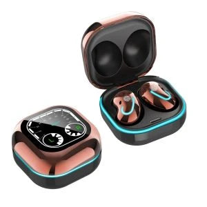 Breathing Light Time Digital Display Tws 5.0 Bluetooth Headset with smart LED display and noise-cancelling technology