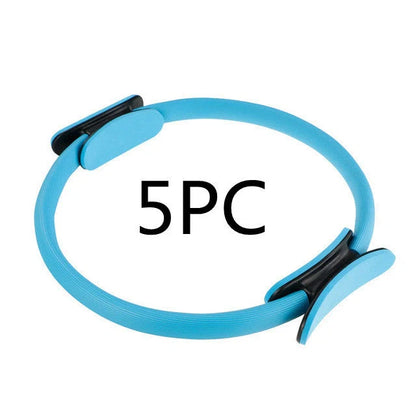 Dual Exercise Pilates Ring for core strengthening and posture correction in various colors