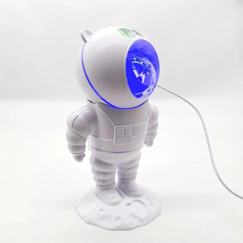 Astronaut Star Water Wave Projection Lamp showing celestial pattern projection on ceiling