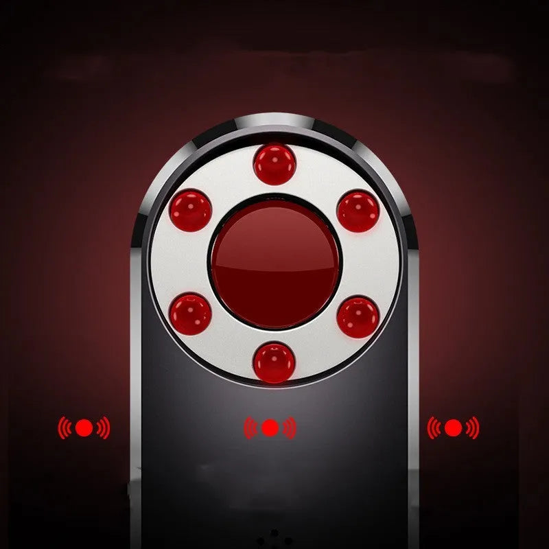 AK400 portable infrared detector for anti-monitoring with compact rectangular design and USB connection