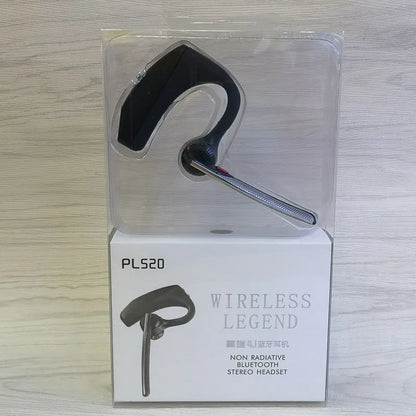 Black stereo large battery Bluetooth sports headphones showing battery display and USB port