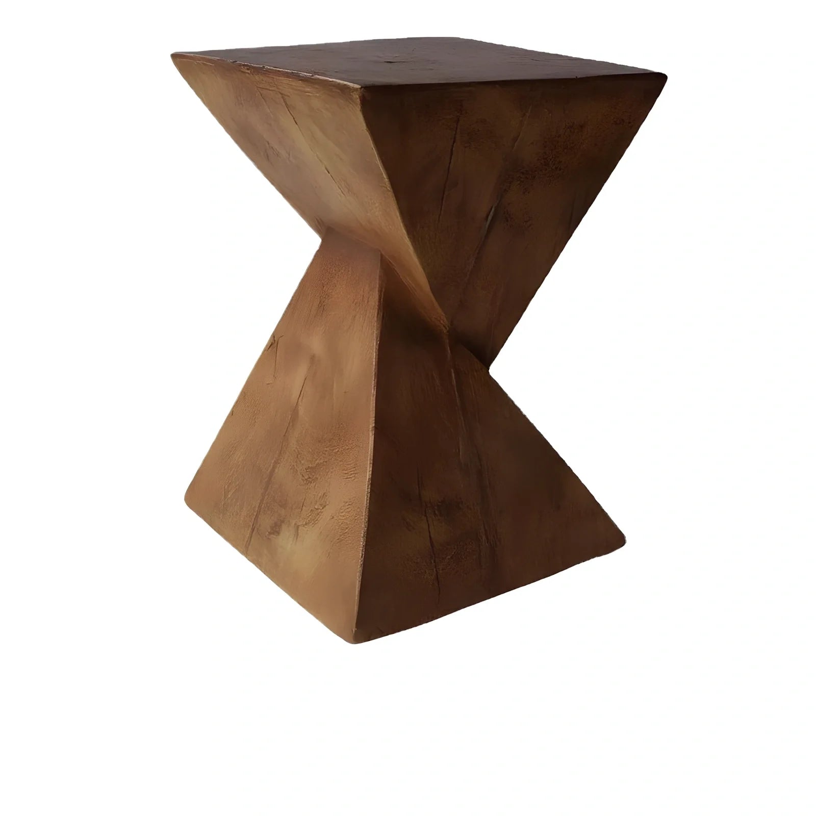 Nordic geometric coffee table with magnesium oxide surface measuring 32×46cm in black, grey, or wood finish