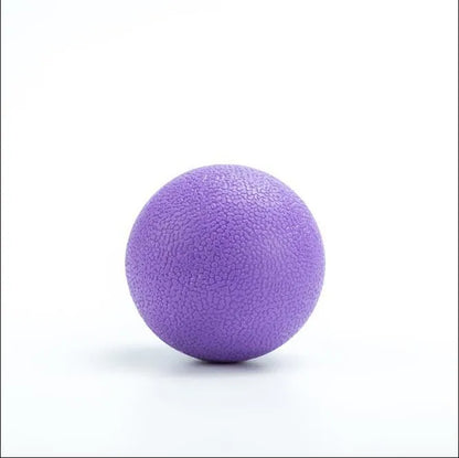 Green TPE massage ball for muscle relaxation with 6.1cm diameter