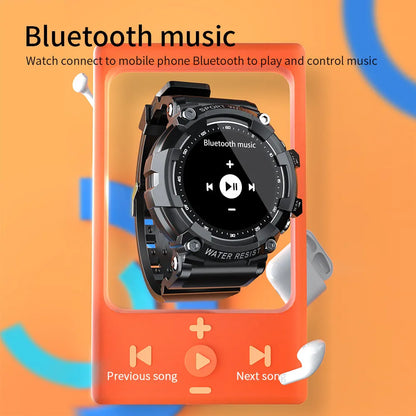 ATTACK 3 IP67 waterproof smart sports watch in black, pink, or white on a wrist.