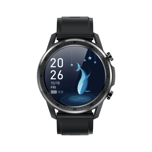 Youth2 smart bracelet with 1.3-inch screen on wrist showing temperature display