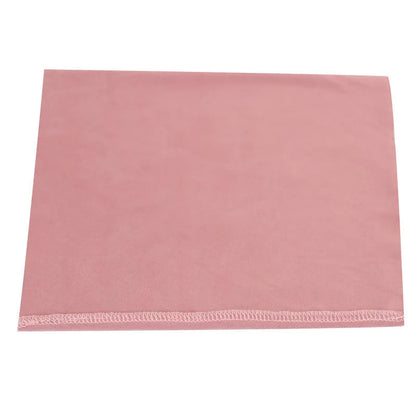 Dog grooming anti-noise earmuffs in pink, black, or purple, cationic spandex fabric, sizes L 25x20cm, M 20x15cm, S 17x12cm