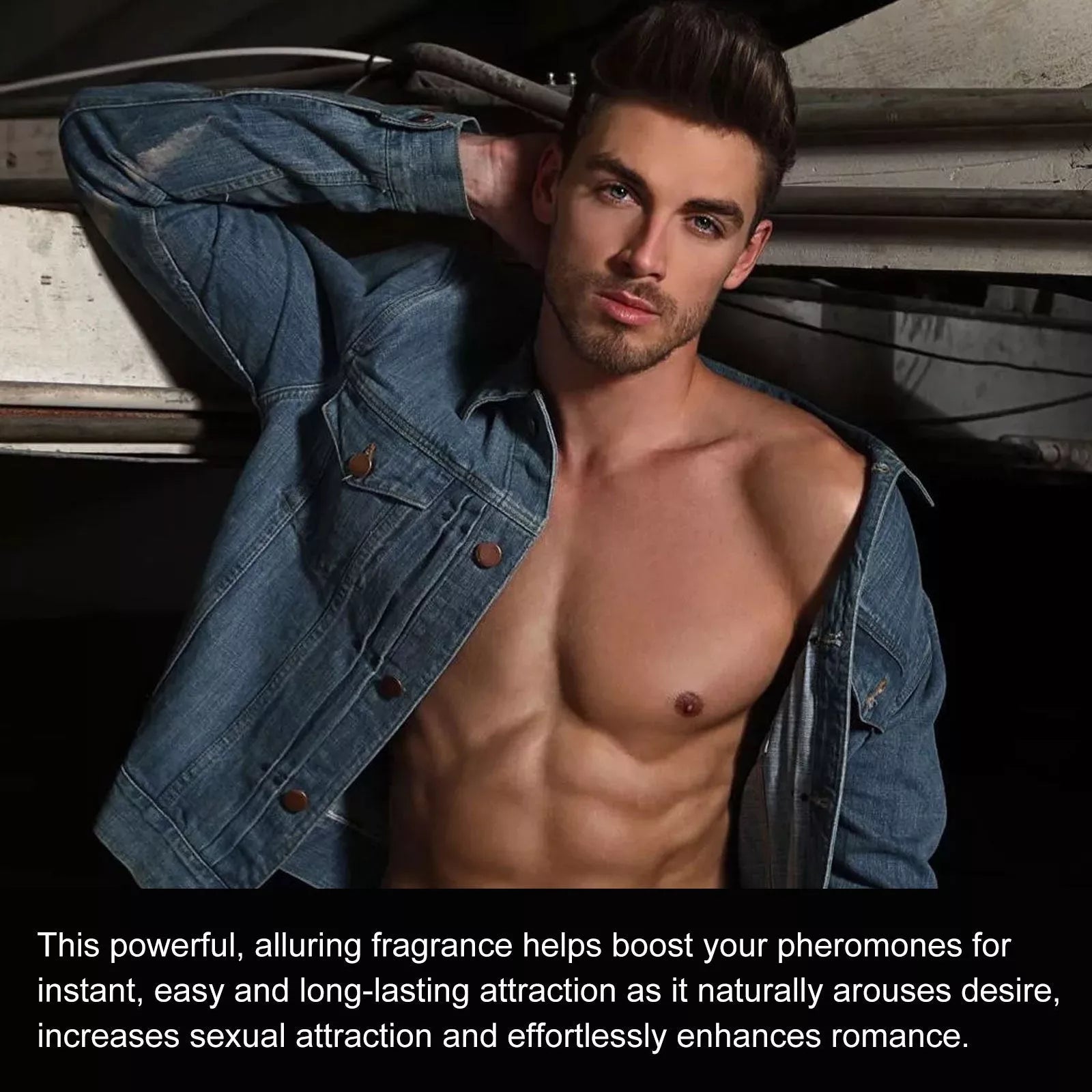 Men's niche perfume with bergamot and patchouli extracts, 50ml