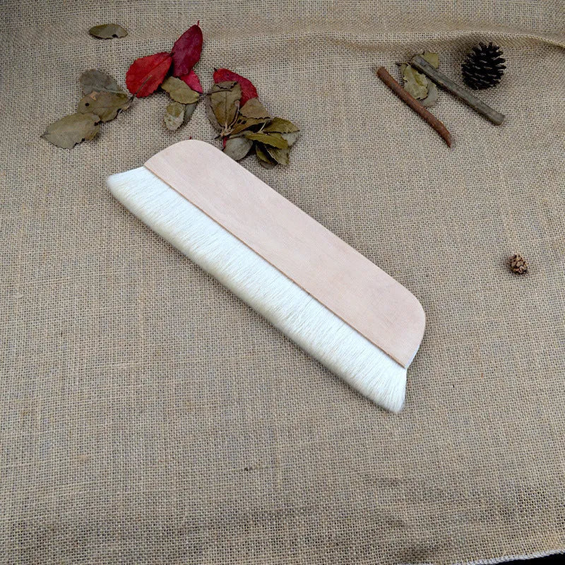 Wool art mounting brush in picture colour available in four sizes from 8 to 14 inches