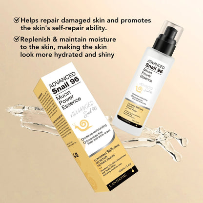 100ml snail serum moisturising facial essence bottle with snail secretion extract
