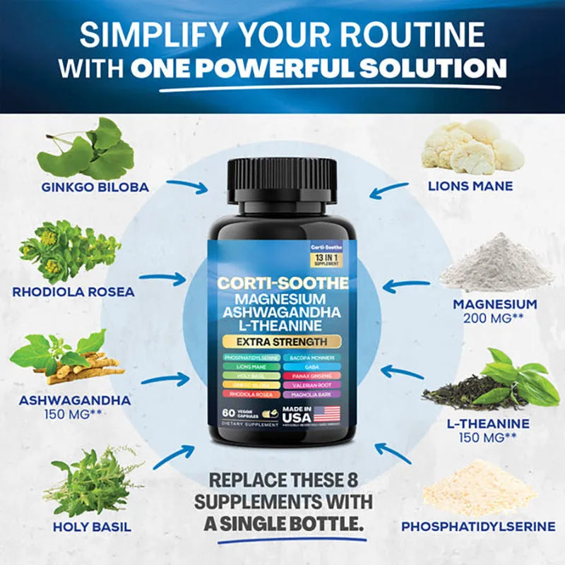 South African Drunken Eggplant Magnesium Capsules 60 capsules per bottle dietary supplement for magnesium support extracted formula in convenient bottle packaging