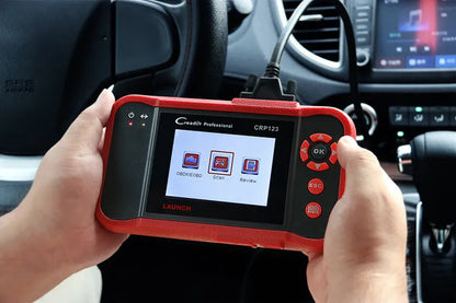 CRP123 automotive fault detector diagnostic equipment with main machine, cables, card reader and user manual