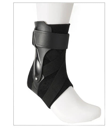 Premium Ankle Support Brace with Dual Molded Structure, Grip Tech, and X-Strap Stabilizers for Maximum Ankle Stabilization and Protection