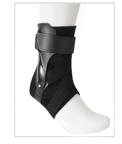 Premium Ankle Support Brace with Dual Molded Structure, Grip Tech, and X-Strap Stabilizers for Maximum Ankle Stabilization and Protection