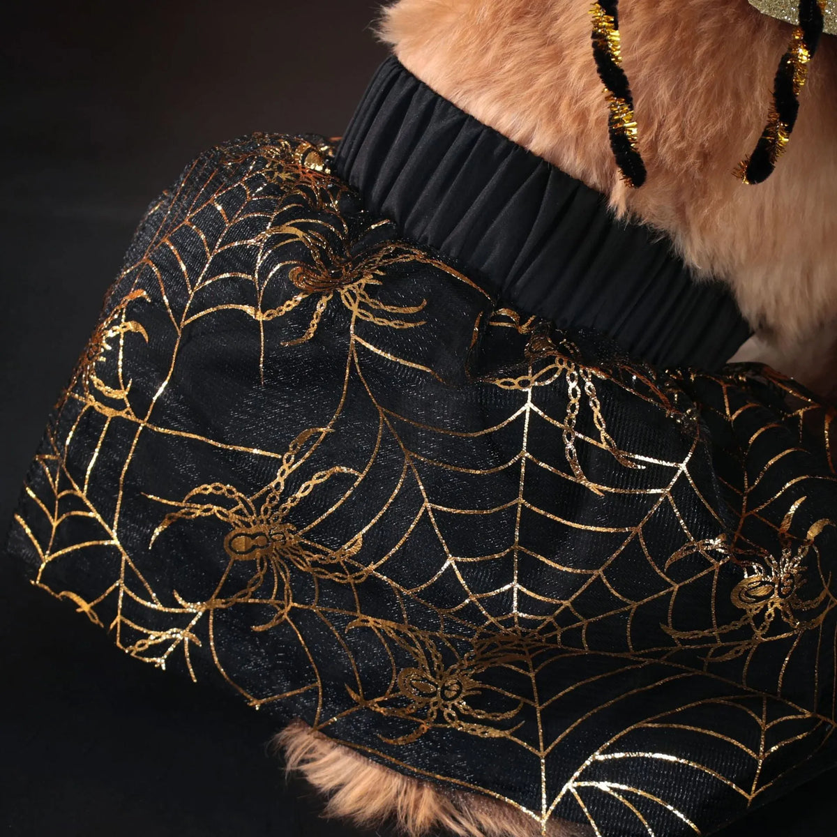 Halloween dog costume suit in polyester fabric, sizes S to XL, for unisex pets