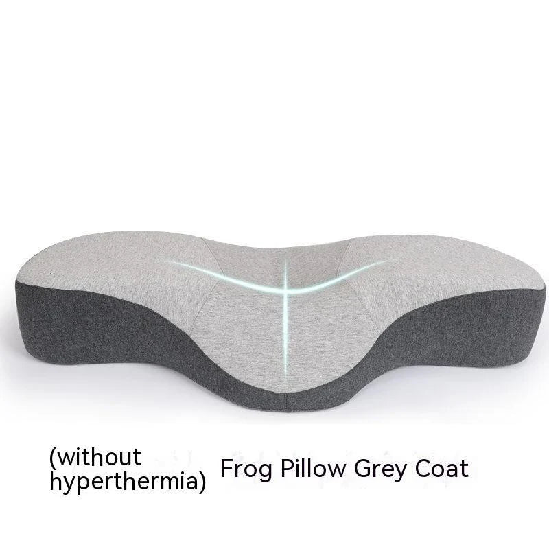 Cozy Comfort Memory Foam Pillow with Contoured Design for Neck and Back Support