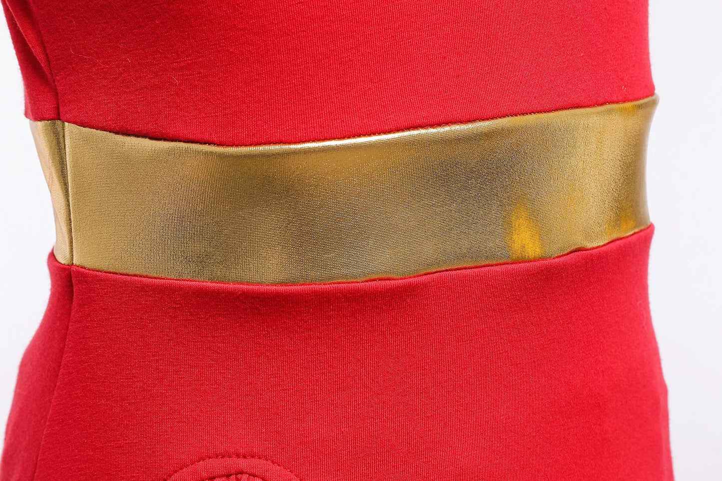 Halloween Kids' Skirt Girls' Princess Dress in vibrant red, perfect for trick-or-treating