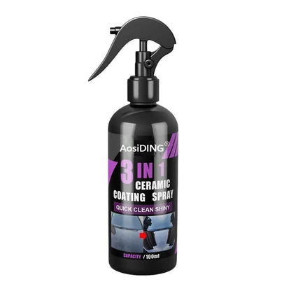 AosiDING 3N1 ceramic coating car paint agent 100ml bottle with coating solution