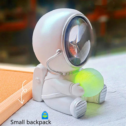 Starry sky animal night light in bear design with LED illumination and resin construction